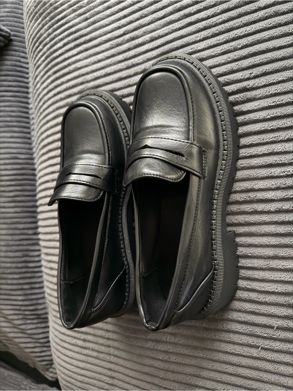 Classic Black Women Penny Loafers